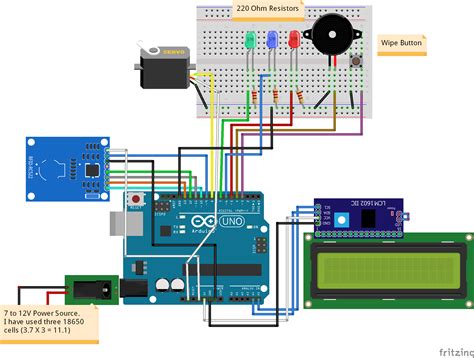 rfid tracking arduino|rfid Arduino circuit diagram.